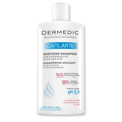 DERMEDIC CAPILARTE Soothing Shampoo for Sensitive and Irritated Scalp 300 ml