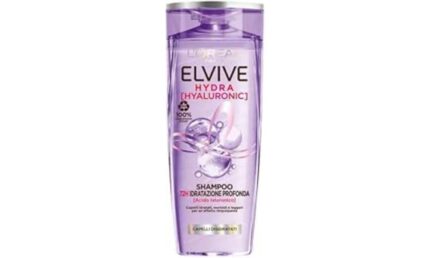 Elvive Hydra Hyaluronic Shampoo 72h Deep Moisture for Dehydrated Hair, 250 ml