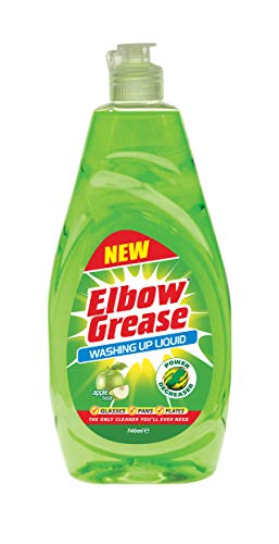 Elbow Grease Washing Up Liquid Lemon Fresh, 740 Ml