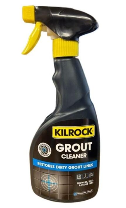 Kilrock Grout Cleaner Spray 500ml Restorers Dirty Tile Grout Lines