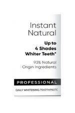 Pearl Drops - Instant Natural Professional Daily Toothpaste with Charcoal - Up to 4 Shades White - (75ml)