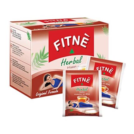 FITNE Original Herbal Tea Senna Infusion Healthy Beverage Natural Detox Gentle Cleansing No Calories Caffeine Free