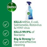 Dettol Power and Pure Antibacterial Bathroom Cleaner Spray, Limescale and Stain remover, Kills 99.9 Percent of Bacteria, 1 L