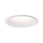 Paulmann LED Einbauleuchte Cymbal max. 10 Watt IP44 dimmbar Einbaustrahler Weiß matt Spot Kunststoff Einbaulampe