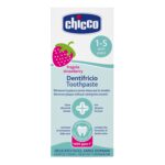 Chicco – Strawberry Toothpaste with Fluoride White