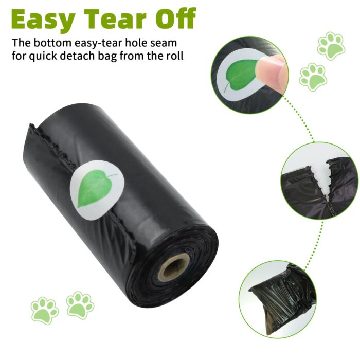 Topfree Poo Bags for Dog Waste, 18 Rolls 270 Dog Poop Bags