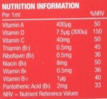 Natures Aid Multi-Vitamin and Mineral Drops, Daily Multivitamin, Infants and Children, Sugar Free, 50 ml (Pack of 6)