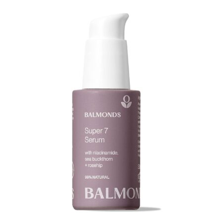 Balmonds Super 7 Serum - 99% Natural Facial Serum with Seven Hero Ingredients for Skin Health & Resilience, Ideal for Dry and Sensitive Skin, 30 ml