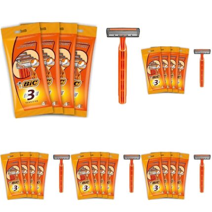 BIC 3 Sensitive Men's Razors