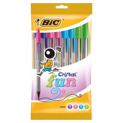 BIC Cristal Fun Pack Pens