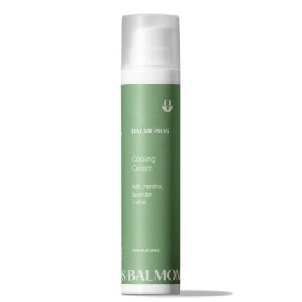 Balmonds Cooling Cream 100 millilitres Natural Lotion with Menthol and Aloe Vera for Eczema and Rosacea