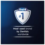 Oral-B Pro 3 Electric Toothbrushes for Adults, 1 3D White Toothbrush Head & Travel Case, 3 Modes with Teeth Whitening