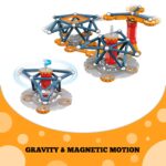 Geomag 761 - Mechanics Magnetic Motion, Magnetic Construction Toy, 86 pieces.