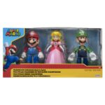 Jakks Pacific Super Mario Mushroom Kingdom Pack Mario Luigi Princess 11 cm Figures Multicolor 64511