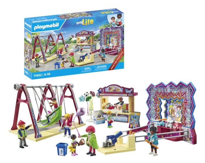 Playmobil 71452 My Life: Funfair Promo Pack, gifting toy and fun imaginative role-play, playsets suitable for children ages 4+