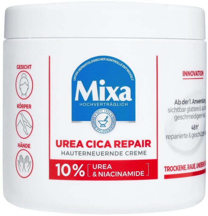 Mixa Pflege-Set mit Urea Cica Repair