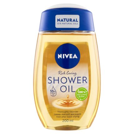 NIVEA doccia schiuma natural oil 200 ml