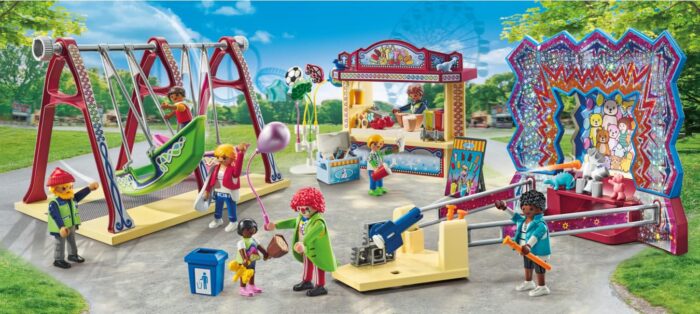 Playmobil 71452 My Life: Funfair Promo Pack, gifting toy and fun imaginative role-play, playsets suitable for children ages 4+