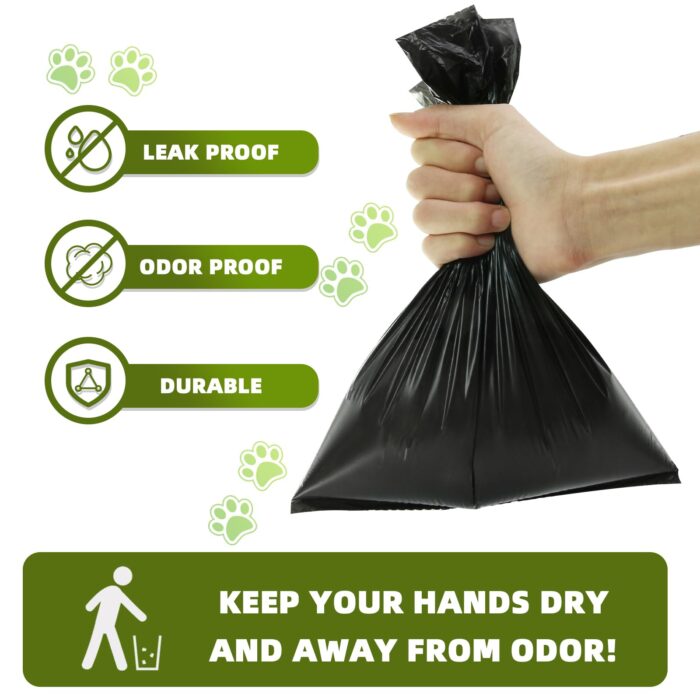 Topfree Poo Bags for Dog Waste, 18 Rolls 270 Dog Poop Bags