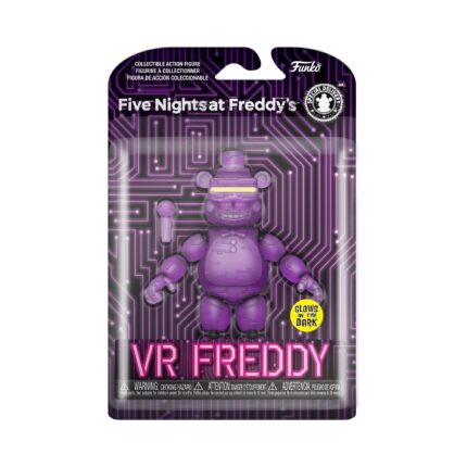 Funko Action Figure: Five Nights At Freddy's (FNAF) - Freddy Fazbear With - Glow In the Dark - Collectable Toy - Gift Idea - Video Games Fans