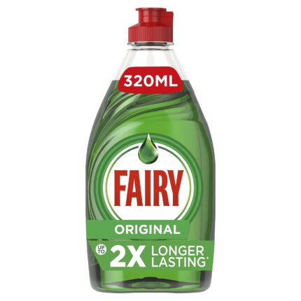 Fairy Original Washing Up Liquid Green with LiftAction, 320ml