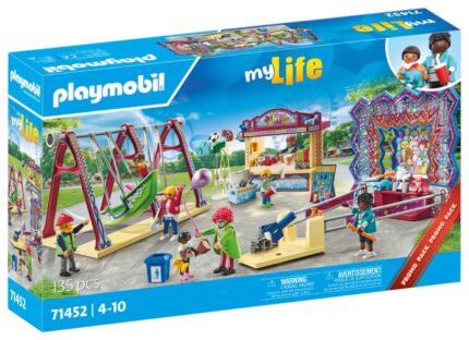 Playmobil 71452 My Life: Funfair Promo Pack, gifting toy and fun imaginative role-play, playsets suitable for children ages 4+