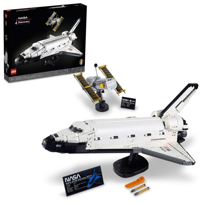 LEGO NASA Space Shuttle Discovery 10283 Build and Display Model for Adults, New 2021 (2,354 Pieces) (6333078)