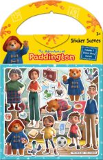 Paper Projects The Adventures of Paddington Sticker Scene Activity Set | Includes 6 Scenes and Around 50 Stickers, Yellow, 23.5cm x 15cm