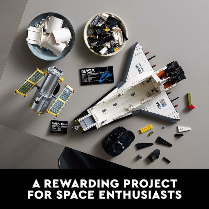 LEGO NASA Space Shuttle Discovery 10283 Build and Display Model for Adults, New 2021 (2,354 Pieces) (6333078)