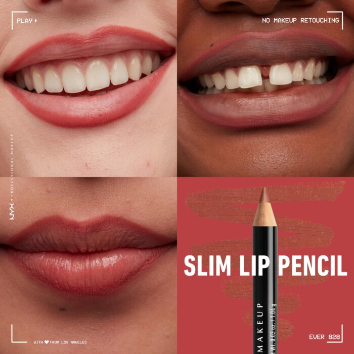 NYX Cosmetics Slim Lip Pencil - Plum