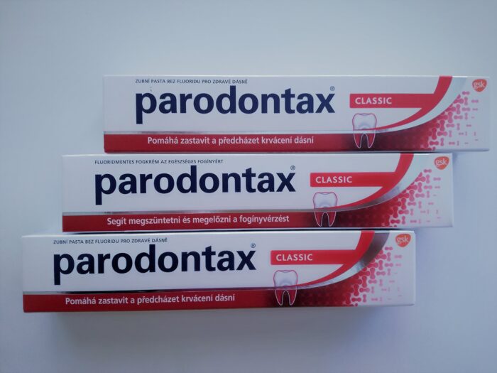 parodontax Classic Toothpaste Non Fluoride 75ml, Pack of 3 (3X 75ml)