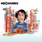 Geomag 761 - Mechanics Magnetic Motion, Magnetic Construction Toy, 86 pieces.