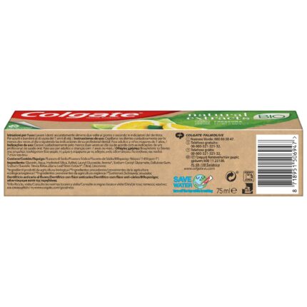 Colgate Natural Extracts Ultimate Fresh Lemon Toothpaste 75ml