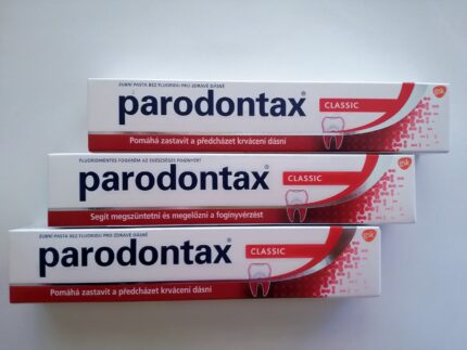 parodontax Classic Toothpaste Non Fluoride 75ml, Pack of 3 (3X 75ml)